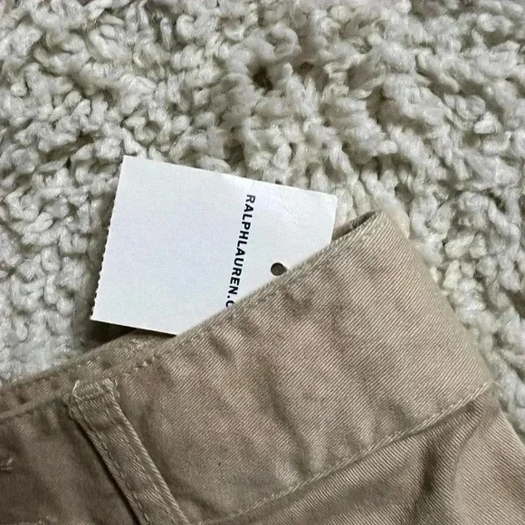 RALPH LAUREN GIRLS SKIRT KHAKI PLEATED SIZE 5 NWT - Picture 4 of 5